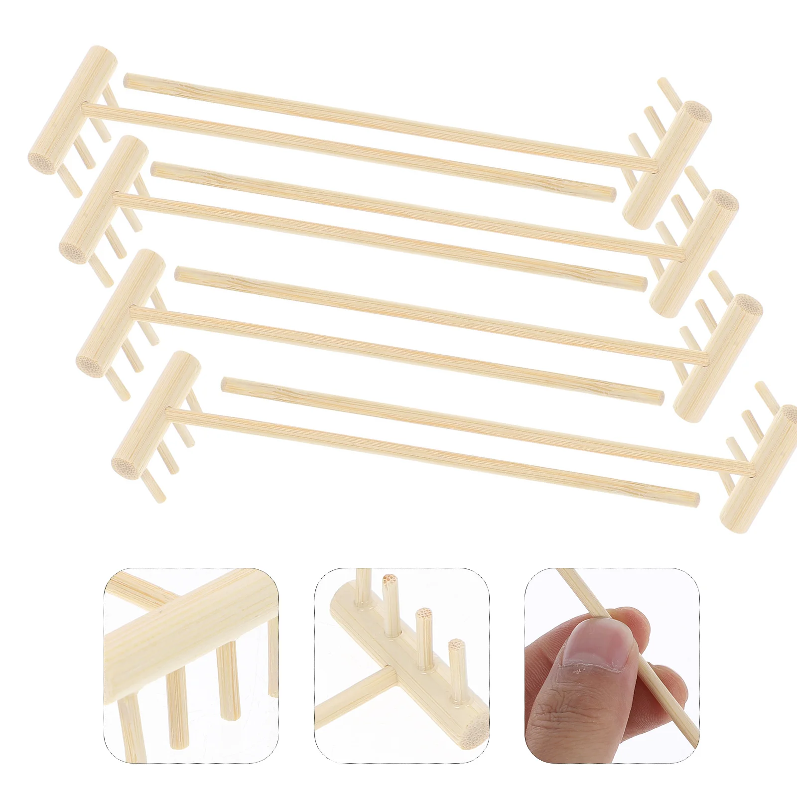 

8 Pcs Succulent Tools Mini Rake Sandbox Accessories Bamboo Product Sandbox Accessories Child
