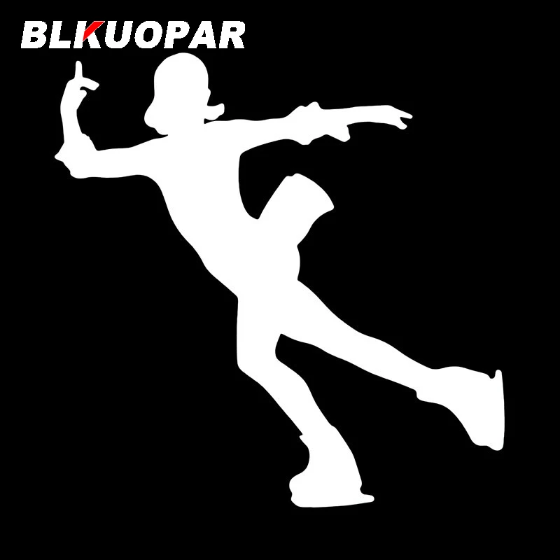 BLKUOPAR для женщин катание на коньках автомобильные наклейки индивидуальные
