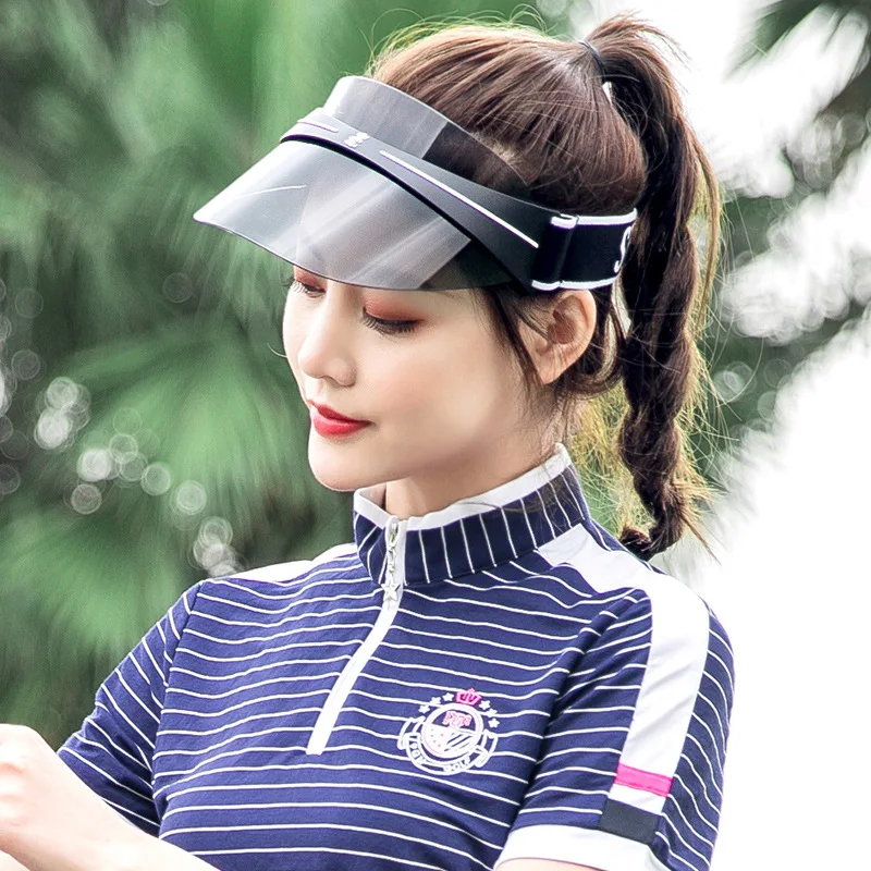 2022 New PGM Golf Caps Adjustable Hats Outdoor Sport Cycling Hiking Cap For Women Windproof Travel Cotton Golf Caps Black Hats