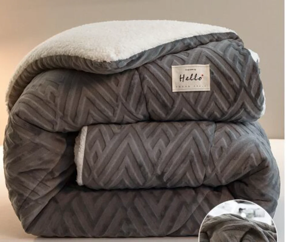 

Warm Autumn and Winter Space Quilt Core Cashmere Quilt Winter Dormitory Single Student Cotton Quilt Thick Quilt Thickened
