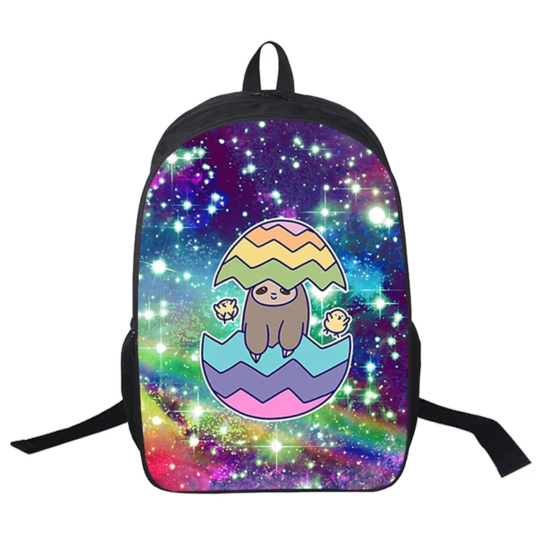 

Starry Sky Sloth Animal 3d Print Backpack Boys Girls Anime Rucksack Teens Schoolbags 16Inch Starry Sky Sloth Animal 3d Print Bag