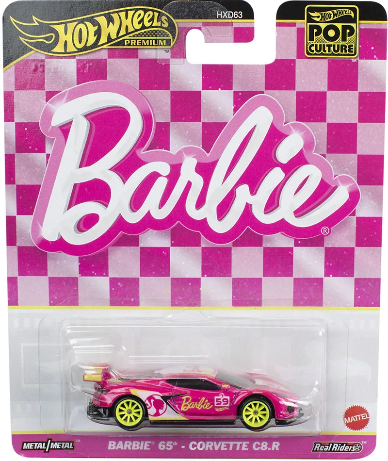 Фото Оригинальные Hot Wheels 1/64 поп-культура серии Mix 2, тупая и собачка, машина Барби Бэтмена, Коллекционная машина, игрушки, модель декора, игрушки №3