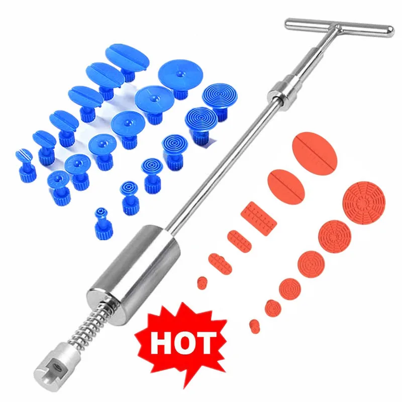 

Dent Puller Tool Set- Paintless Car Dent Repair/Removal/Puller Kit- Dent Puller Kit Paintless Dent Repair Car Kit
