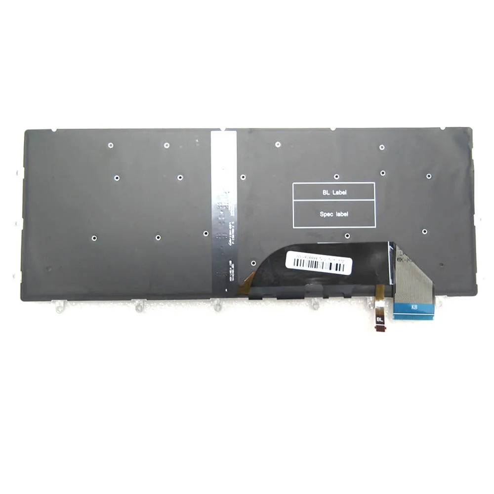 Клавиатура с подсветкой для ноутбука DELL XPS 15 7590 9550 9560 9570 Inspiron 7568 2 в 1 7558 Канада