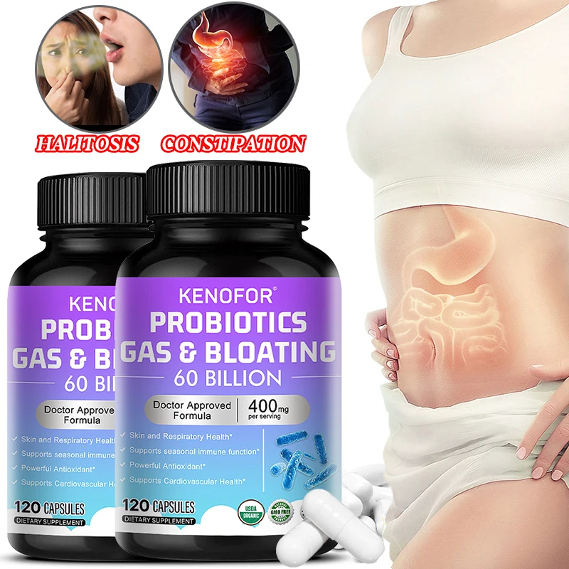 

Probiotics for Weight Loss – Supports Cardiovascular Health, Nutrient Digestion and Gut Health in Adult Men and Women