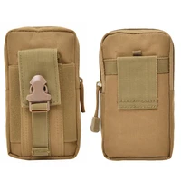 tactical phone pouch wallet military fanny pack waist belt bag with hanging buckle camping hiking outdoor edc pouch hunting pack