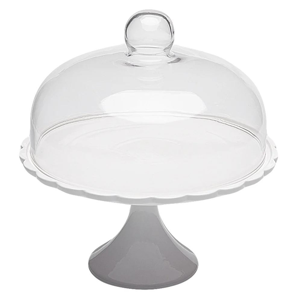 

Cake Stand Displayplate Cover Cupcake Dome Dessert Tray Glass Serving Tower Ceramic Holder Lidplatter Wedding Tea Afternoon