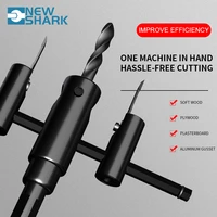 newshark adjustable metal wood circle hole saw drill bit cutter kit diy tool black alloy blade 30mm 120mm 30mm 200mm 30mm 300mm