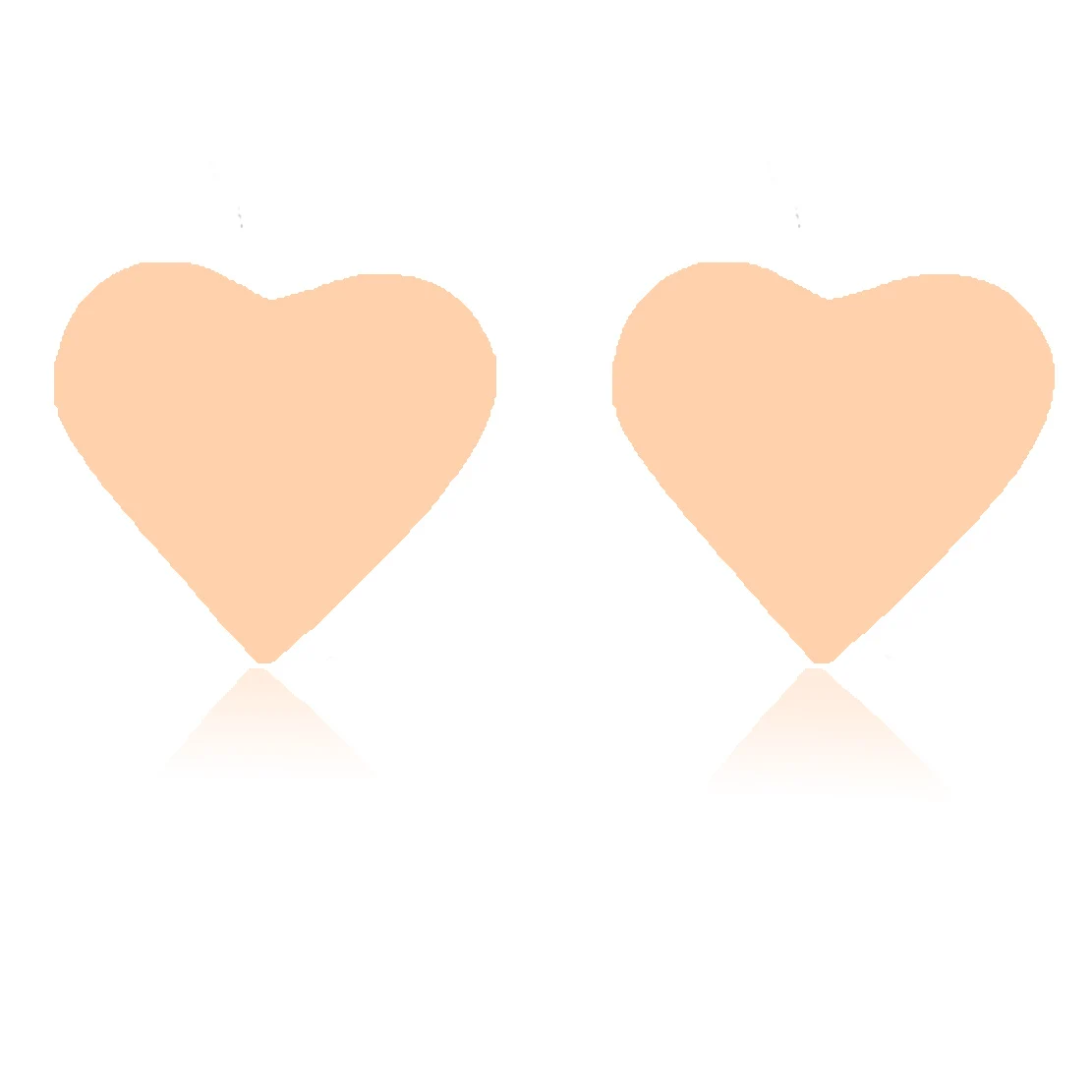 

Cute Peach Heart Women'S Stud Earrings Stainless Steel Small Fresh Personality Mini Stud Accessories