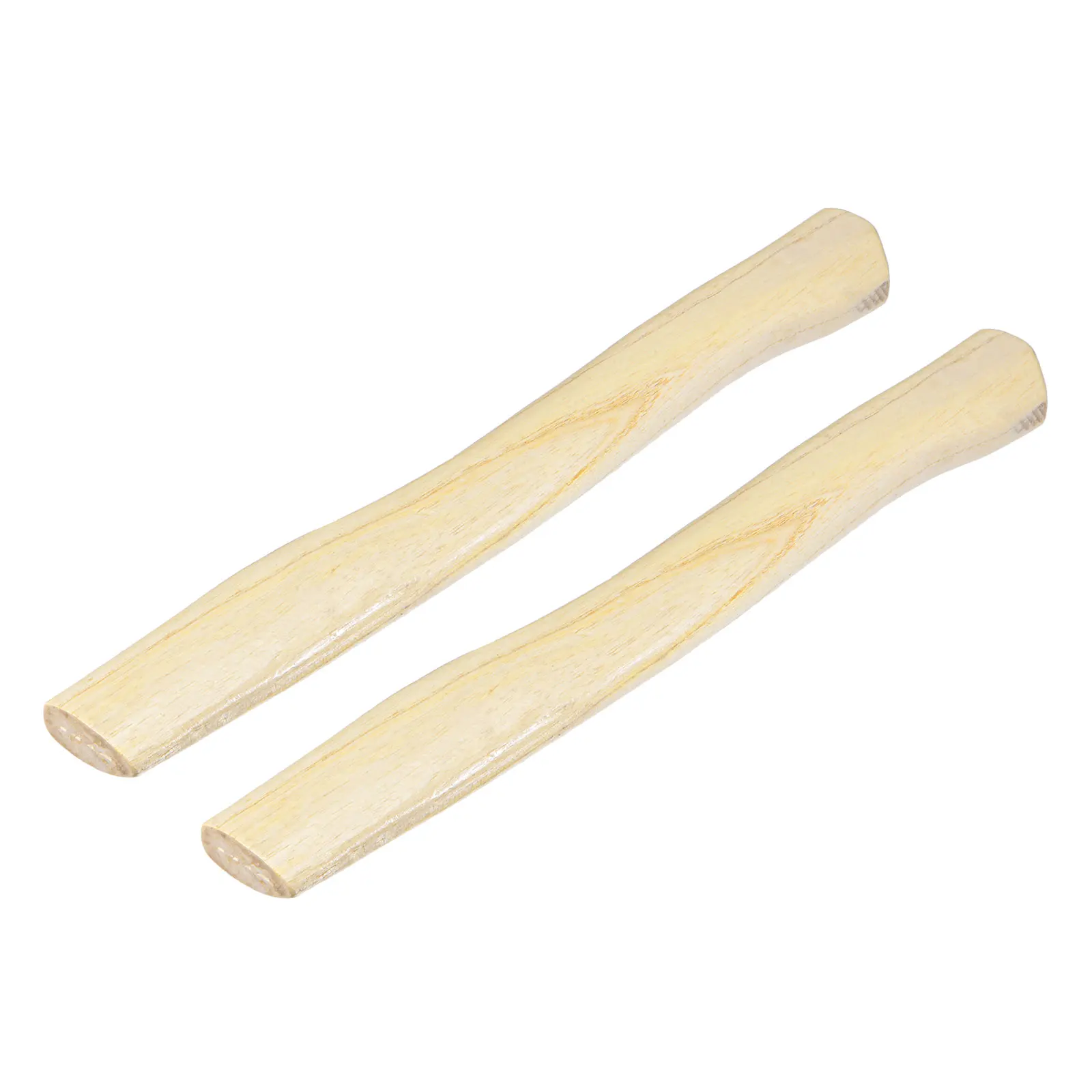 

Uxcell 15 Inch Wood Replacement Handle Curved Replaceable Handle for Axe Hammer Oval Eye 2 Pack