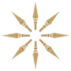 6 шт. стрела для стрельбы из лука 125 зерен Пилообразная стрела из углеродистой стали Аксессуары для стрел