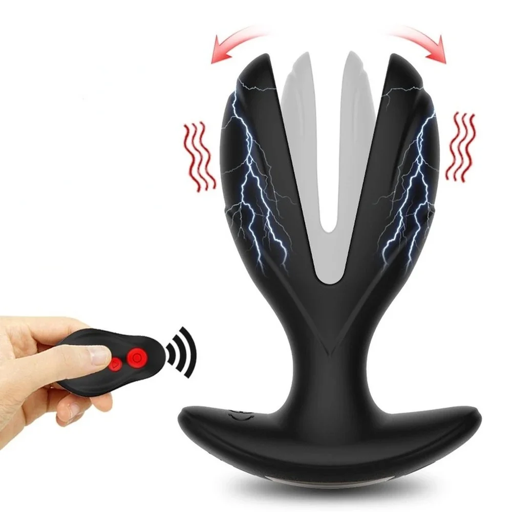 Анальная игрушка с электрошоком для мужчин женщин искусственная пробка
