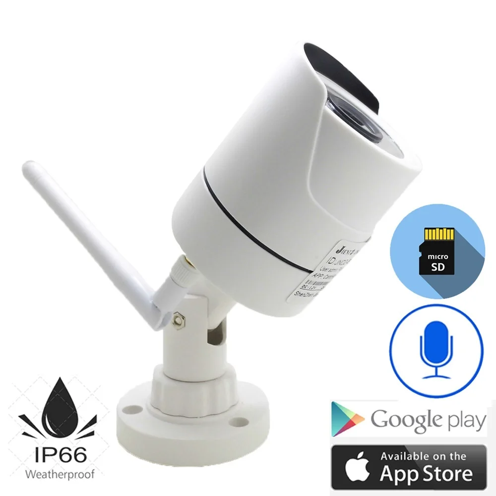 

WIFI Camera IP 1080P 960P 720P Audio Outdoor CCTV Security Home HD Surveillance Waterproof Wireless Infrared Home Cameras JIENUO