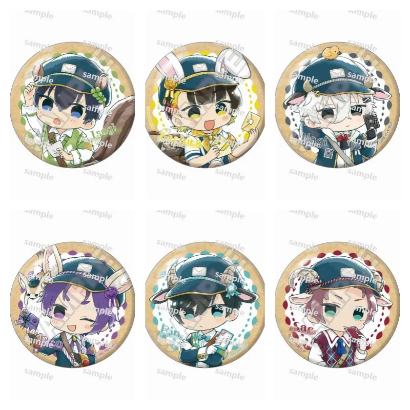 Фигурки аниме с синим замком металлический значок для косплея исаги Юичи бахира