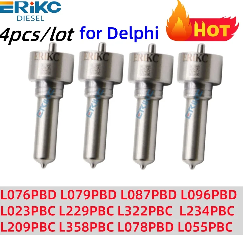 4 шт. L076PBD L079PBD L087PBD L096PBD Сопло Commmon Rail L023PBC L229PBC L322PBC L234PBC L209PBC L358PBC L078PBD L055PBC