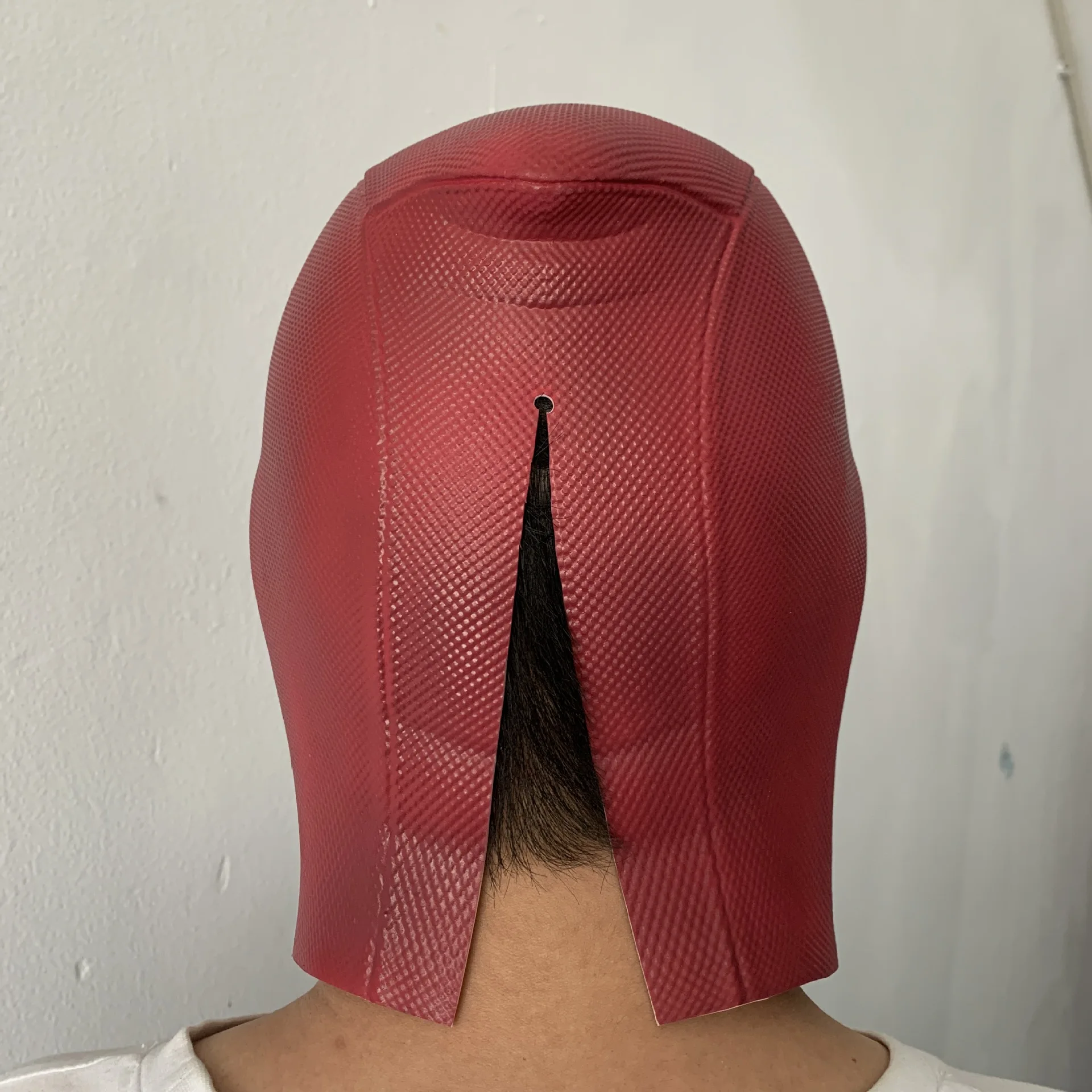 Маска для косплея из фильма Дэдпул латексный Полнолицевой красный шлем