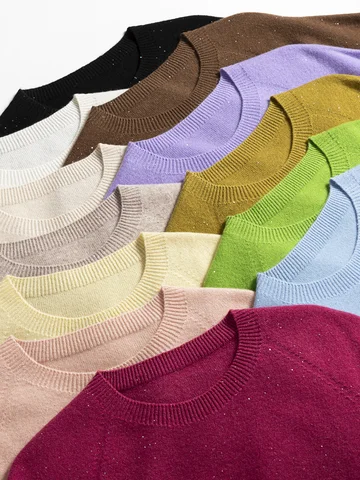 SuyaDream женские пуловеры из мериносовой шерсти, розовые, оливковые