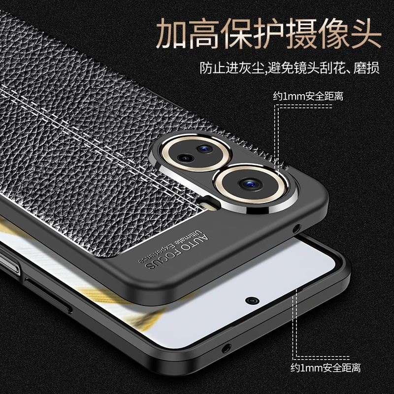 For Huawei Nova 10 SE Case Cover For Huawei Nova 10 SE Capas Shockproof Bumper Back Soft TPU Leather Cover For Huawei Nova 10 SE