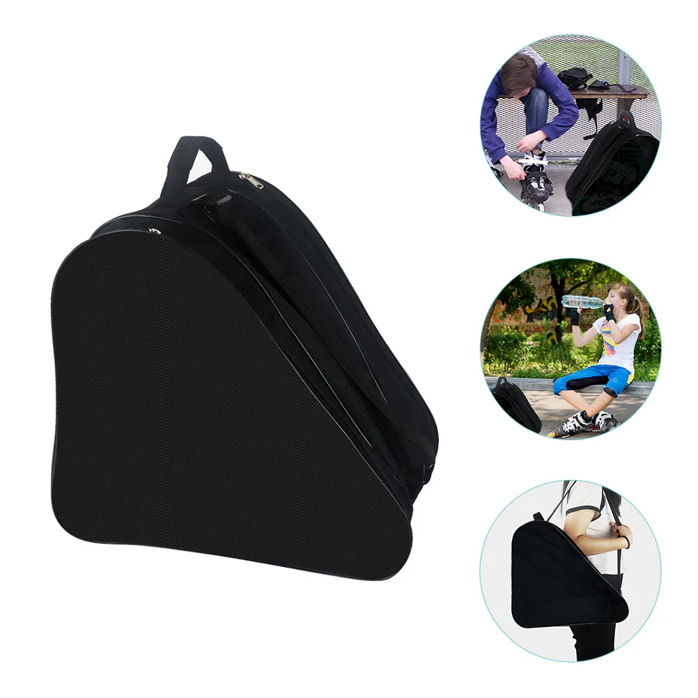 Roller Skating Bag Sneaker Skates Kids Roller Skates Bag Handbag Roller Ski Boot Bag Net Ice Skating Backpack Travel