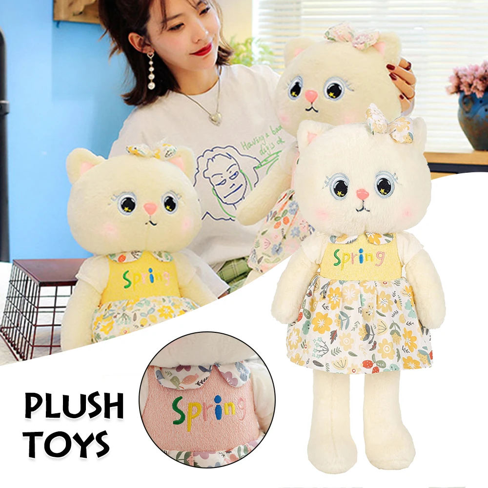 

Милая плюшевая игрушка в виде принцессы, кошки, Мультяшные мягкие животные, декоративная подушка для детей, плюшевая фигурка, игрушка, подар...