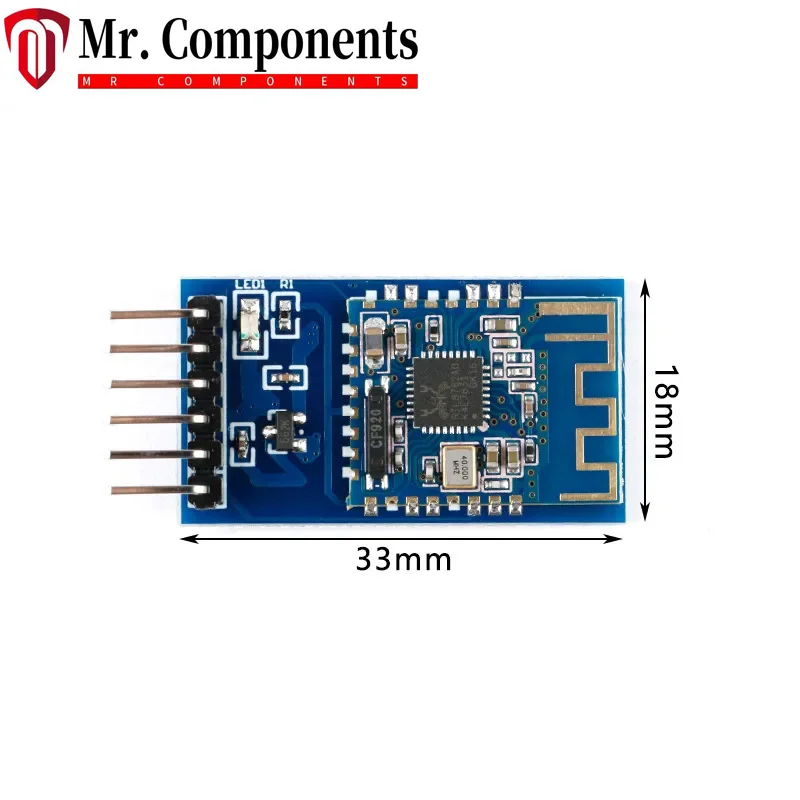 JDY-16 Bluetooth-совместимый прозрачный модуль передачи 4.2 CC2541 2.4G Wireless BLE IIC I2C UART