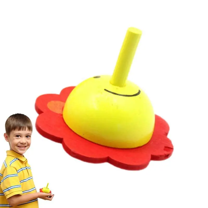 

Wooden Colorful Top Wooden Gyroscopes Toy Kindergarten Toys Educational Toys Wood Novelty Gyroscopes Vintage Craft Spin Top