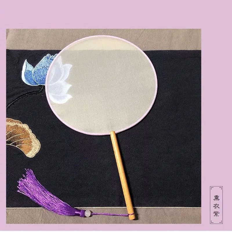 

Ручной веер, деревянный, красный