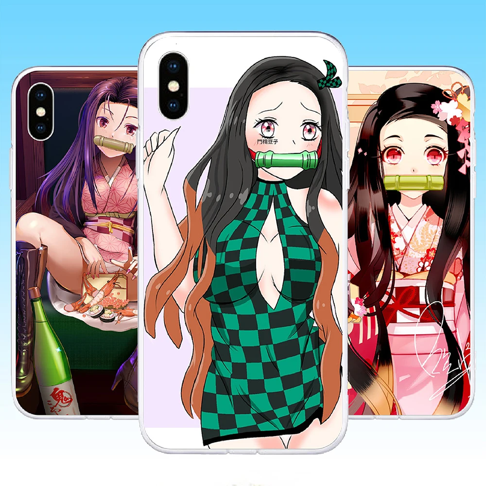 

Новинка 2022 для Huawei P20 Lite P10 P9 Plus P8 Lite 2017 Мягкий ТПУ чехол для телефона Kamado Nezuko силиконовый чехол