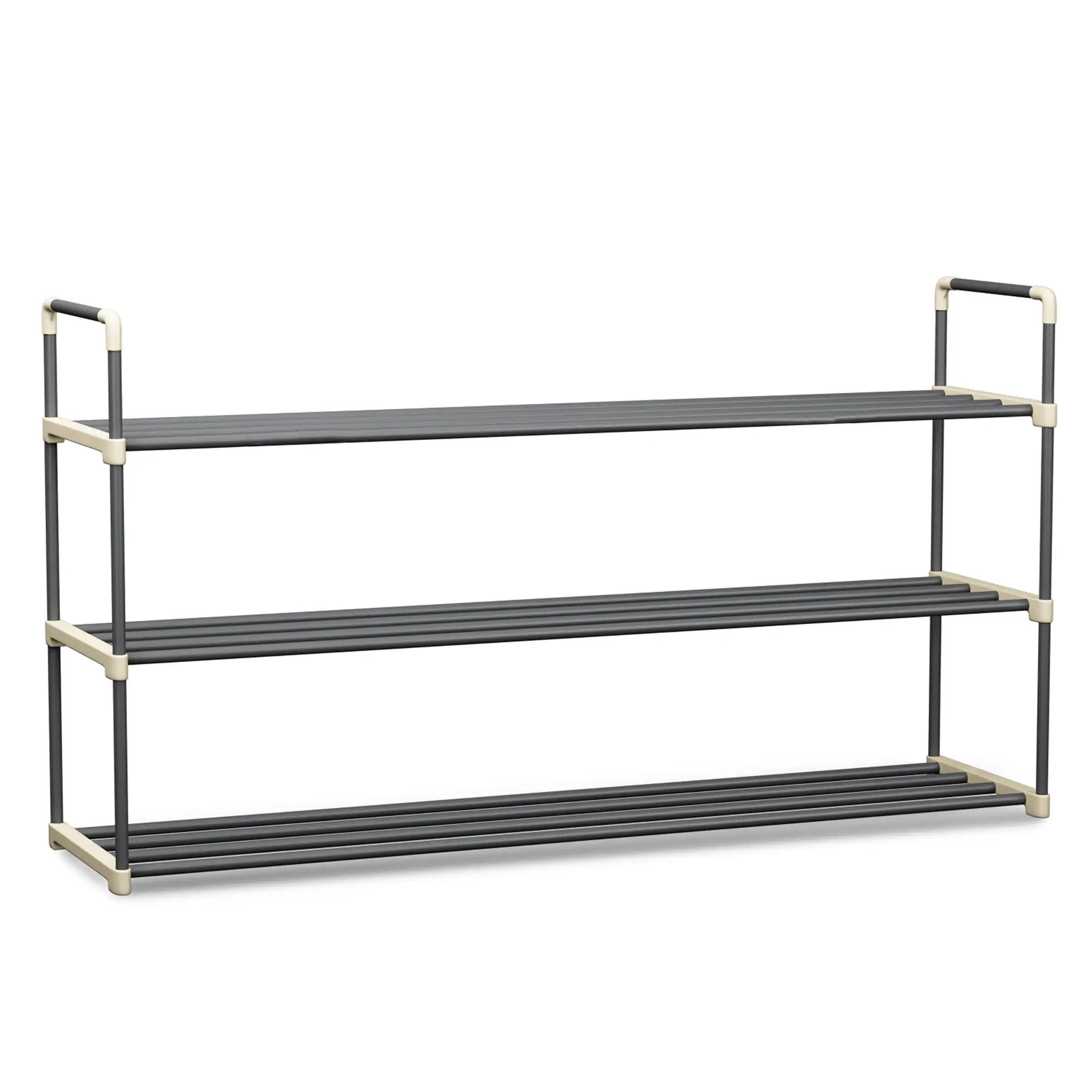 

3-Tier Shoe Rack, 18 Pair Storage Organizer for Shoes