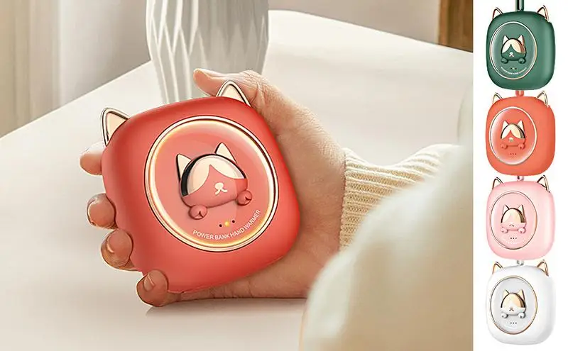 

Портативная электрическая грелка для рук с 2 уровнями температуры, многофункциональная плита с подсветкой, грелки для рук для зимы, путешествий, дома