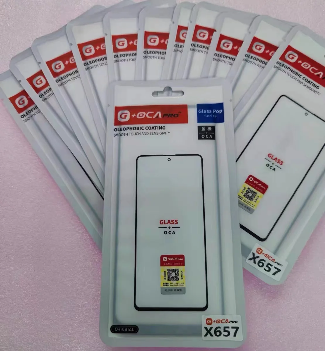 5 шт. G + oca Pro стекло + Oca для Samsung Mold S10FE F02S F12 F41 F52 F62 J4 + J6 8 M20 M33 замена панели ЖК-дисплея