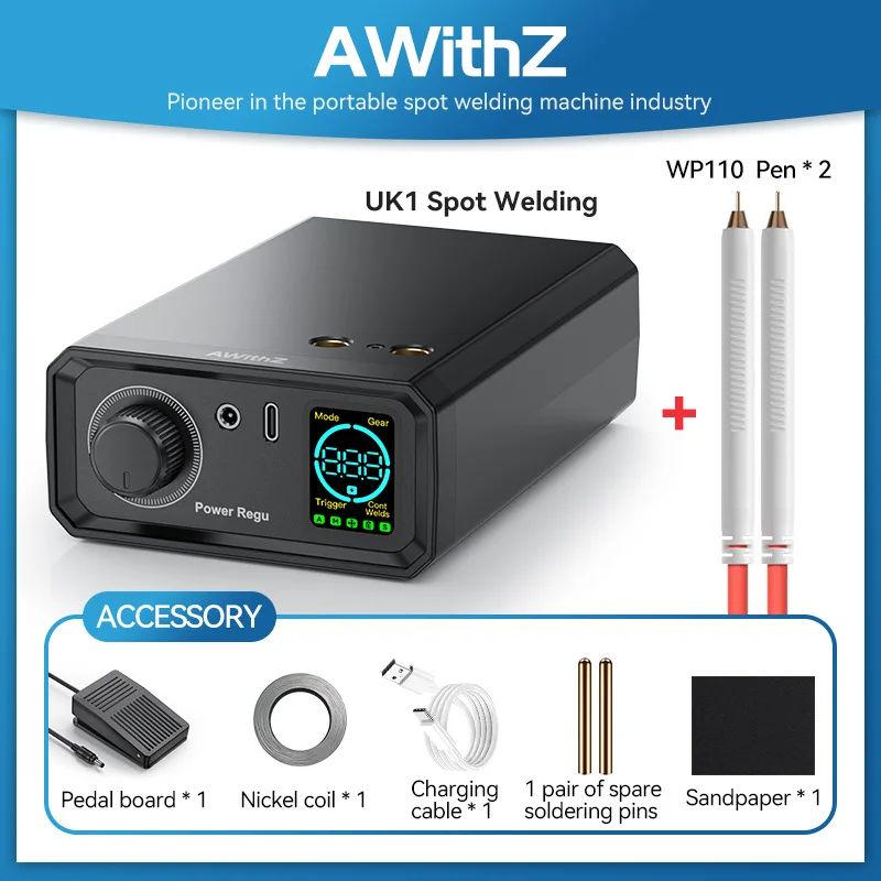 

digisix AWITHZ 9000W UK1 портативный аппарат точечной сварки
