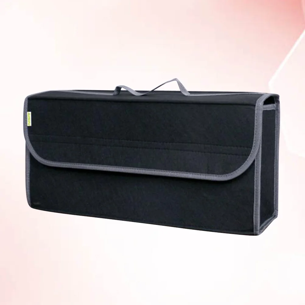 

Car Organizer Trunk Storage Forfelt Box Cargo Foldable Vehicleautoorganizers Suv Truck Holder Gap Collapsible Interior Handbag
