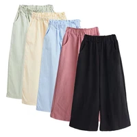summer pants for girls wide leg pants teen casual trousers casual loose teenage girls clothing teenage girls clothing
