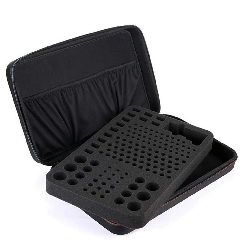 

Portable Shockproof Waterproof Storage Box for AAA/AA 9V Battery Holder Organizer with Zipper