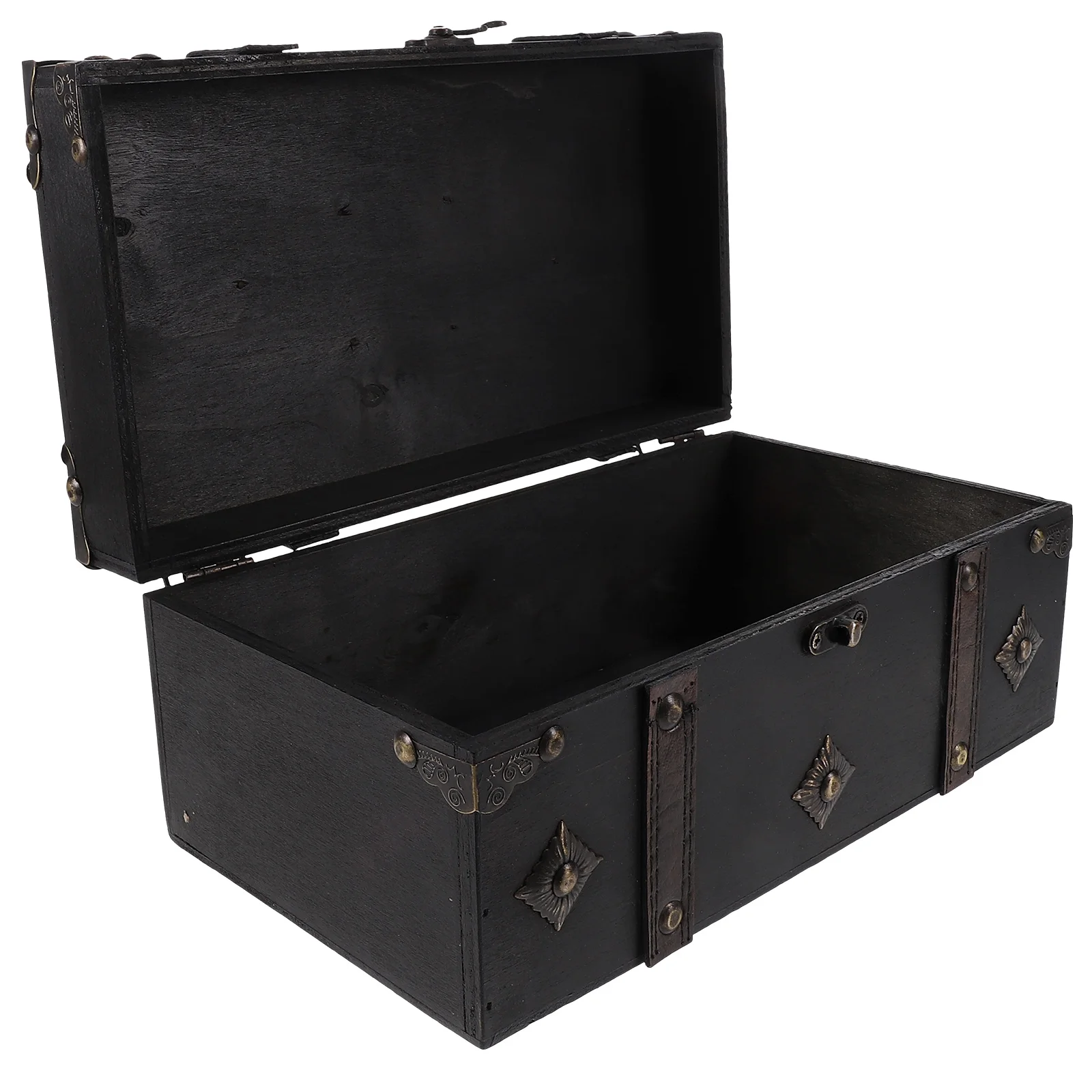 

Vintage Treasure Box Decorative Storage Treasure Hasp Box Trinket Box