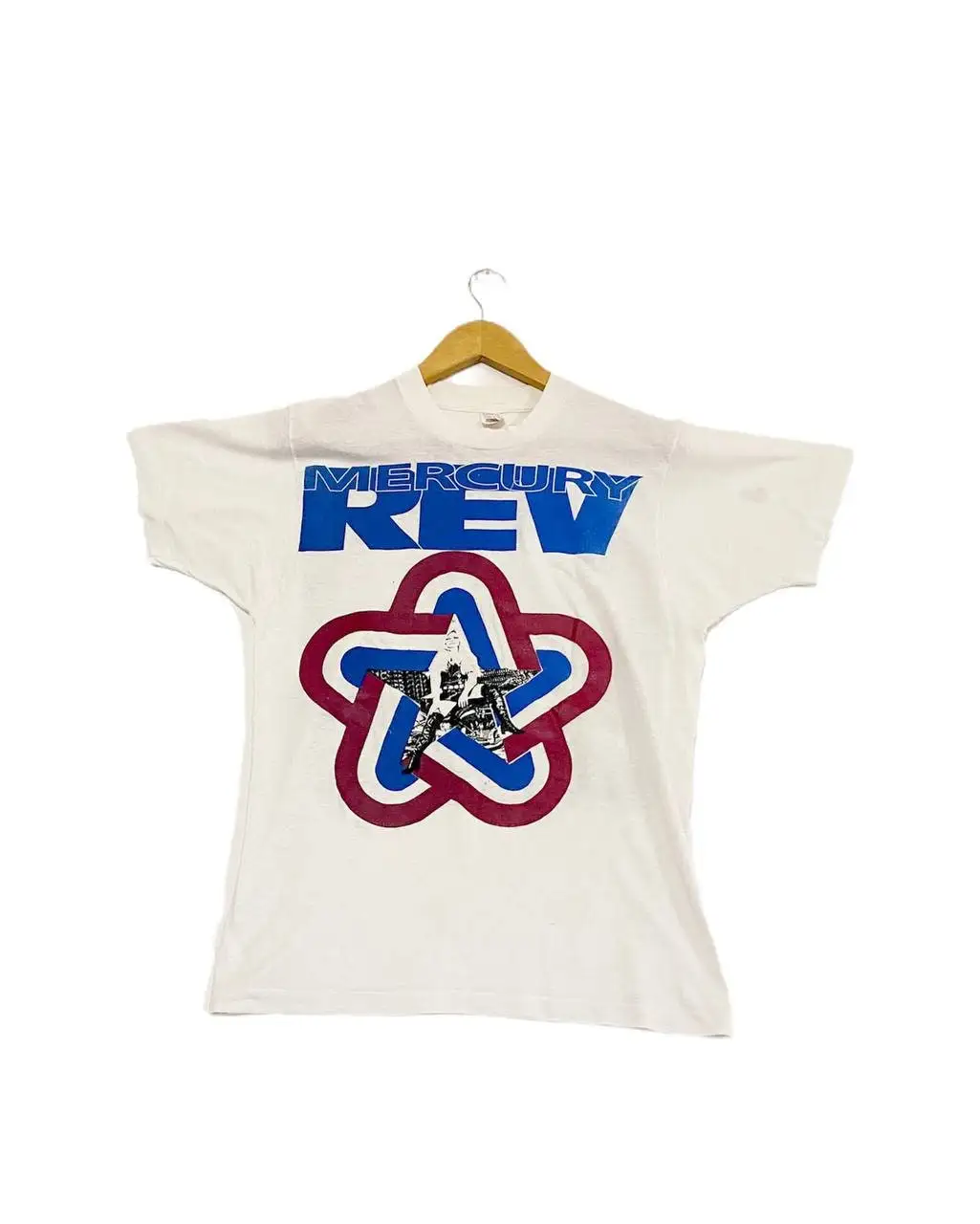 Винтажная Коллекционная футболка 90s 1991 MERCURY REV yerself is fu ked с альбомом для турнира