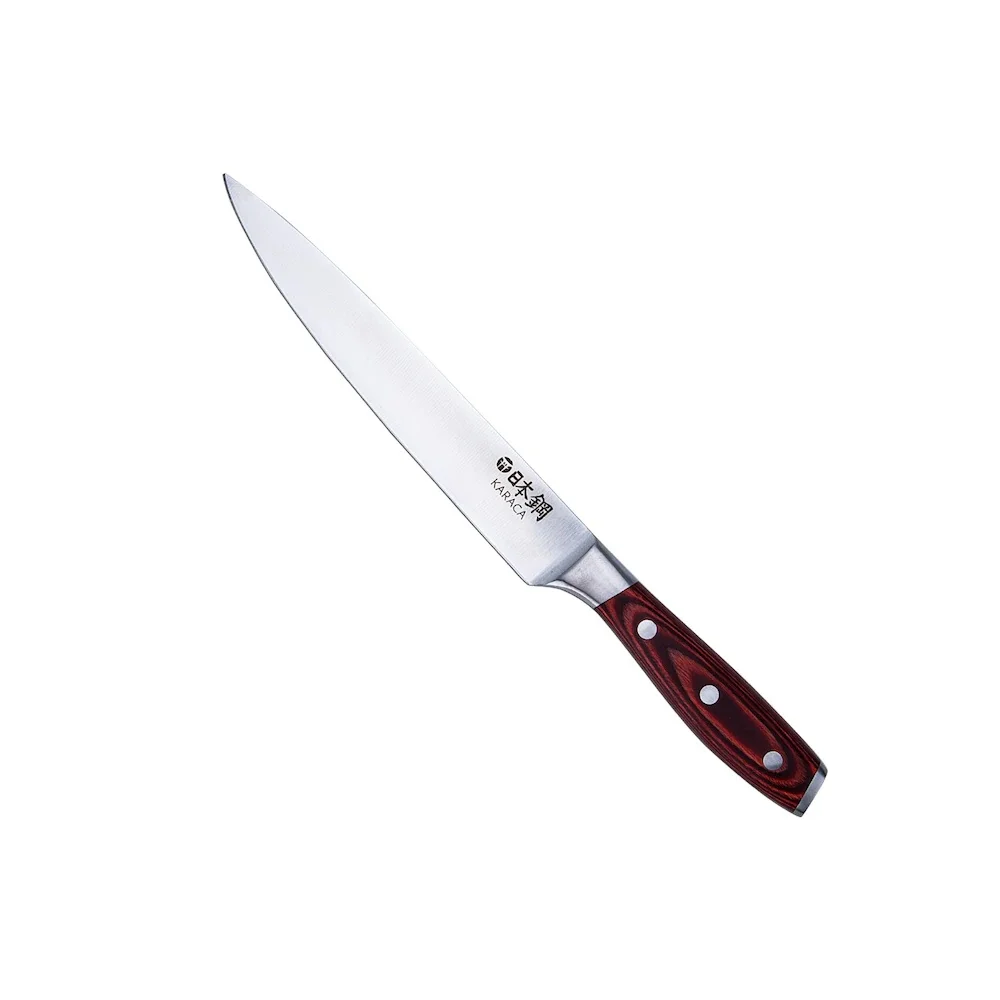 

Karaca Japanese Red 20 cm Slicing Knife 0709m-007