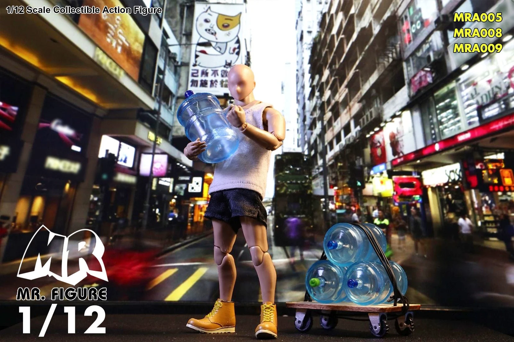 

MR.Figure MRA008-10 1/12 Male Soldier Fashion Accessories Series Fit 6'' Action Figure In Stock