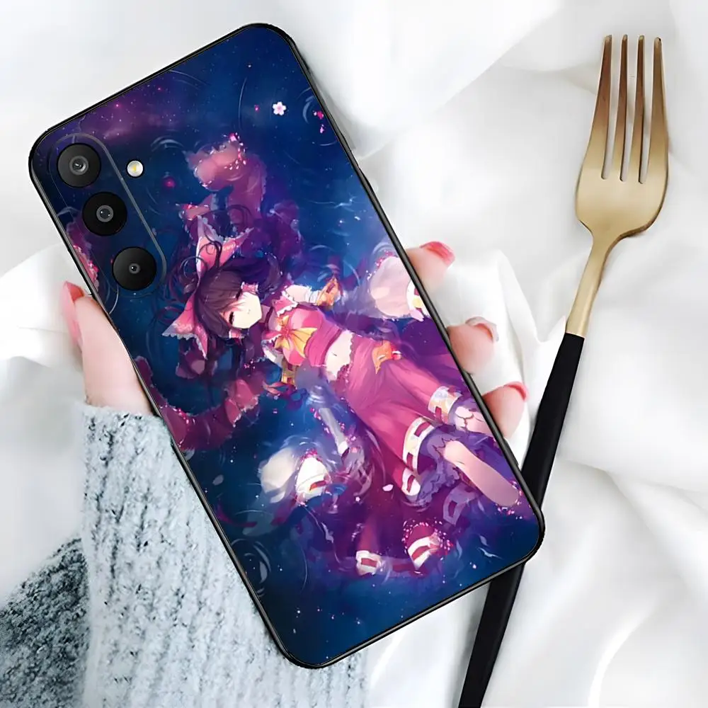 Фото Чехол для телефона с изображением аниме Touhou для Samsung S26 S25 Edge S24 S23 S22 S21 Ultra Plus Fe A55 56 15 4G 5G Galaxy, силиконовый чехол №1