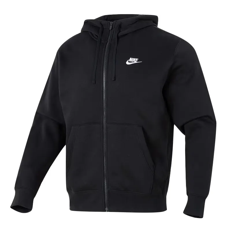 Новое оригинальное поступление мужская куртка NIKE AS M NSW CLUB HOODIE FZ BB спортивная