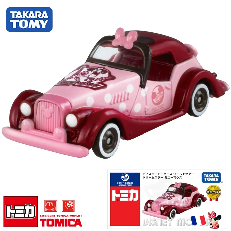 

TOMY DOMICA Alloy Car Model Girl Toy Disney DM World Tour Dream Star Minnie 179061