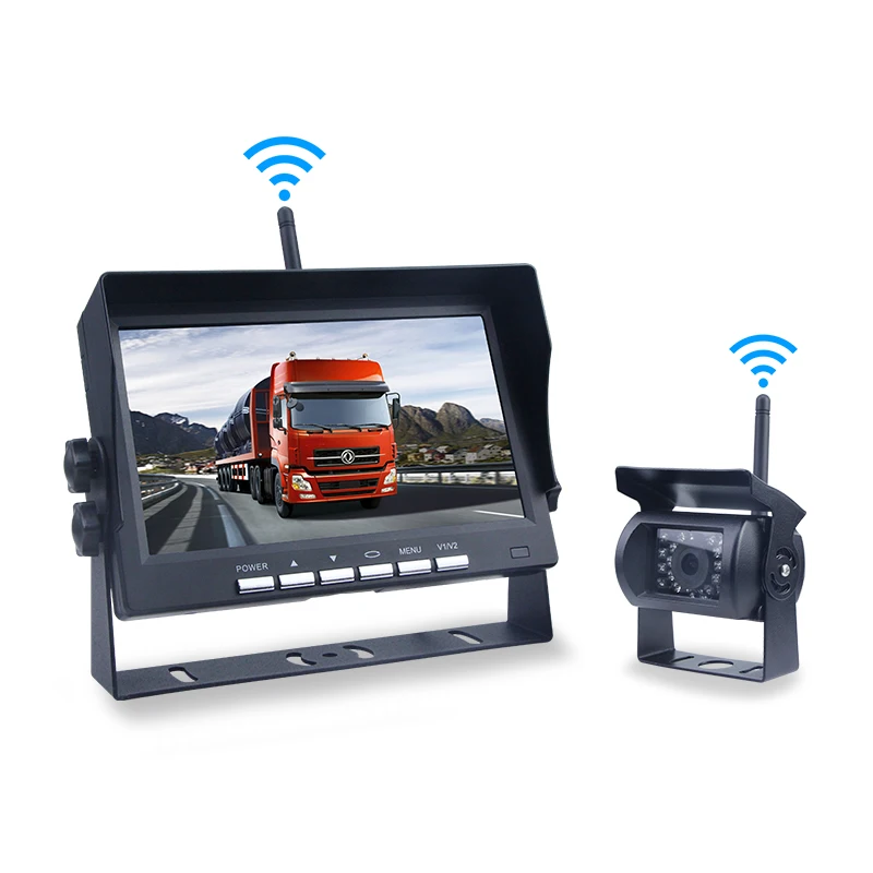 

NO Interference 1080P 2.4g Wireless Car Security Camera Monitor System BUS Truck Cameras KITS System