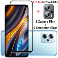 15 pcs tempered glass camera film for poco x4 gt glass poco x4 pro xiaomi pocophone f4 5g screen protector poco x 4 gt glass