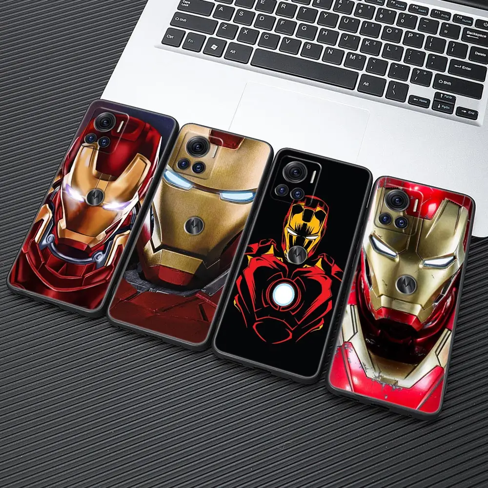 

Iron Man Marvel Moto G22 Silicon Case For Motorola G32 G52 G72 G30 G60 G31 G71 G82 G8 G9 Power G200 5G Phone Cases Cover Ironman