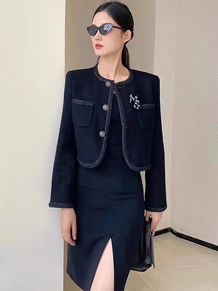 Изящное короткое пальто Counter Same Sle для женщин 2024 Xiao Teng Amashi Yue новый флисовый топ с