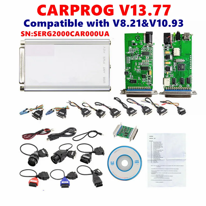 

V13.77 Carprog V8.21 Online V10.93 Автоматическая настройка чипа ЭБУ Универсальный инструмент для ремонта автомобилей Carprog Free Keygen Онлайн-программатор