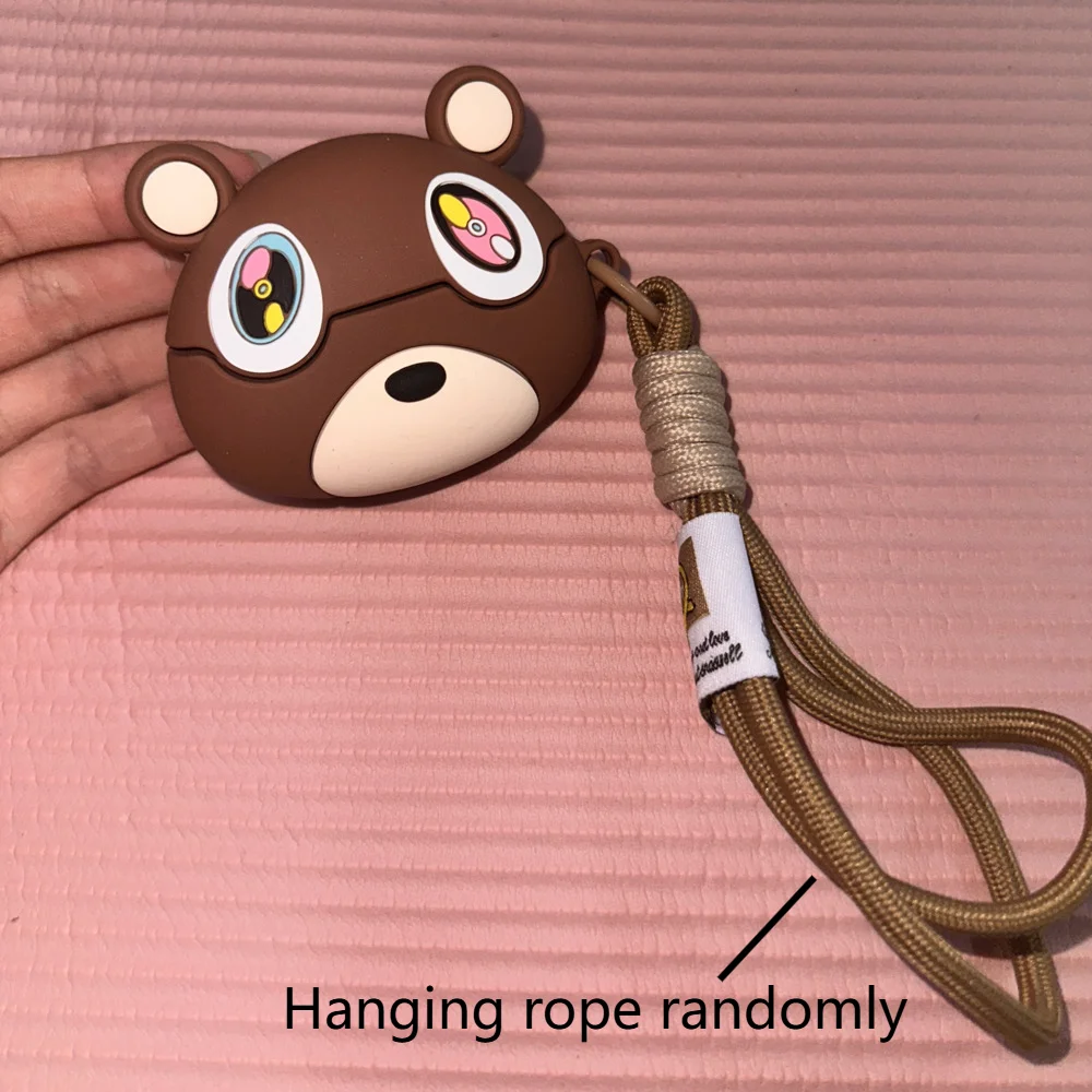 

Kawaii Kanyes Dropout Bear Чехол для AirPods