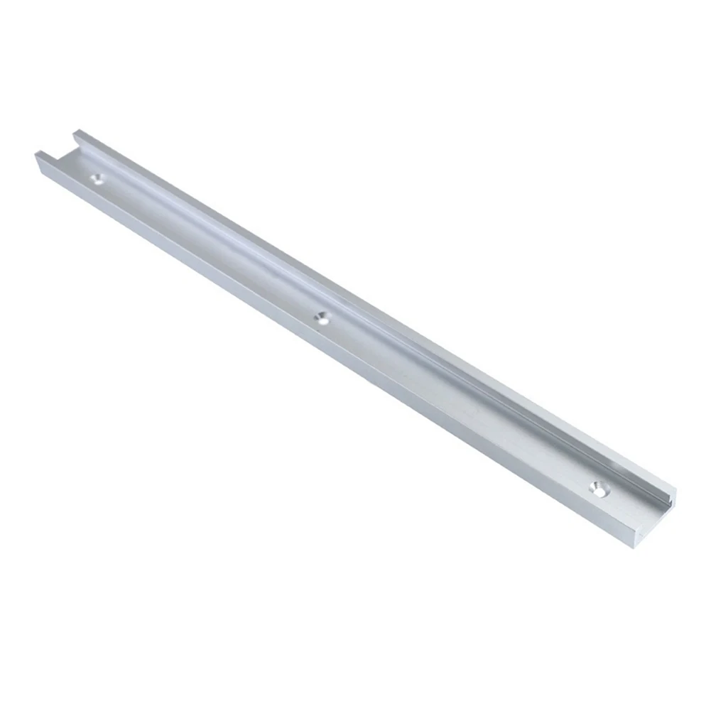 

1Pc T-tracks Aluminium Alloy Type T Slot Track Slide Rail Silver 30mm For T Screw Woodworking Bench New Machinery Accessories