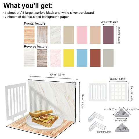 Набор фонов для фотосъемки APWIKOGER